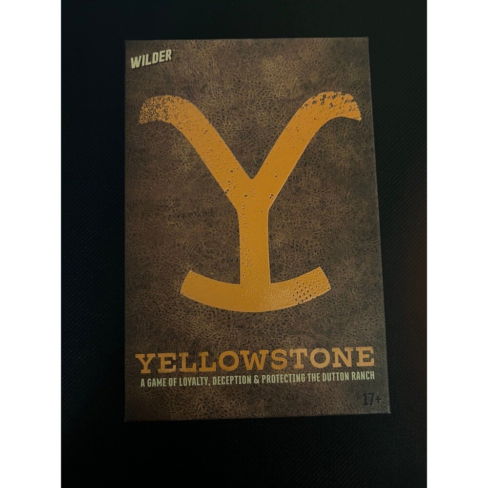 Yellowstone Party Game Card Game new sealed